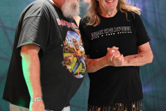 Nicko McBrain after show photo experience