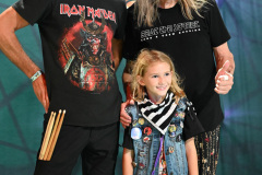 Nicko McBrain after show photo experience