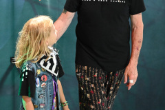 Nicko McBrain after show photo experience