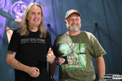 Nicko McBrain after show photo experience