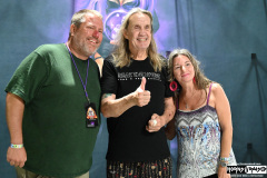 Nicko McBrain after show photo experience