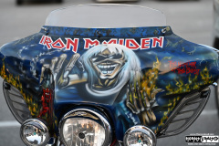 Iron Maiden themed motorcycle