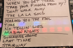 Setlist