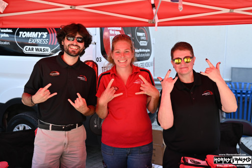 Tommy's Car Wash tent