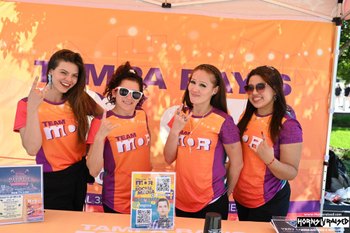 WMOR ladies with Horns Raised!