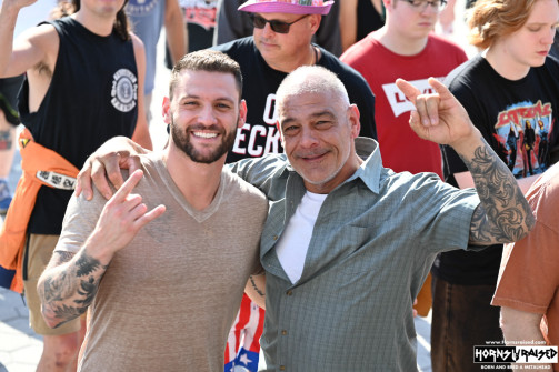 Horns Raised and ready to rock