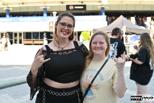 Horns Raised and ready to rock