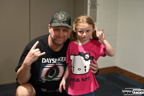 Horns Raised and ready to rock