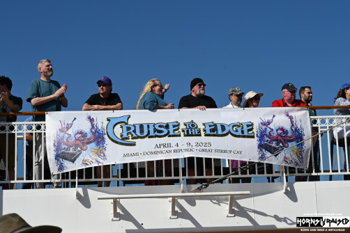 Fans watching Saga as we sail away