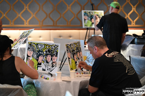 Beatles Rockstar Paint class