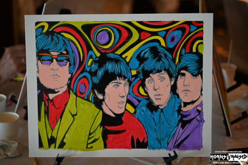 Beatles Rockstar Paint class
