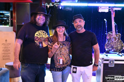 Fernando Perdomo, one of the auction item winners & Casey McPherson