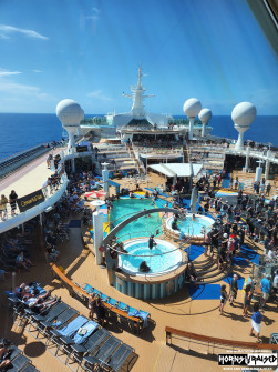 View from the lounge on the 14th floor