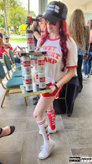 Wet T-shirt champ 5 years in a row!