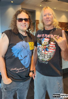 Mike of the Ryche - morning coffee run before boarding the ship