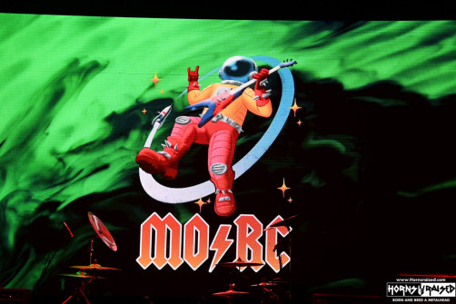 MoRC video display in the theater