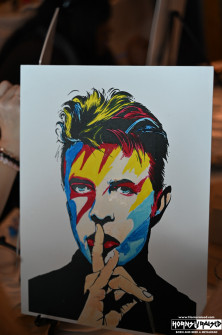 David Bowie paint class