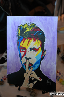 David Bowie paint class