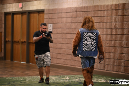 Jake getting the footage!