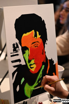 Elvis paint class