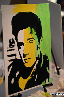 Elvis paint class