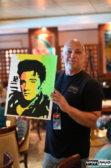 Elvis paint class