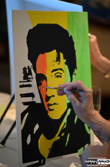 Elvis paint class