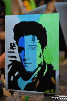 Elvis paint class