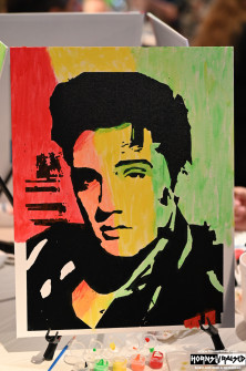 Elvis paint class
