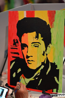Elvis paint class