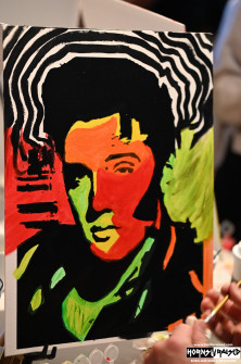 Elvis paint class