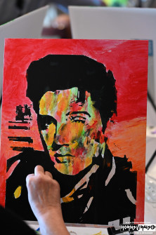 Elvis paint class