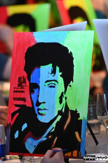 Elvis paint class
