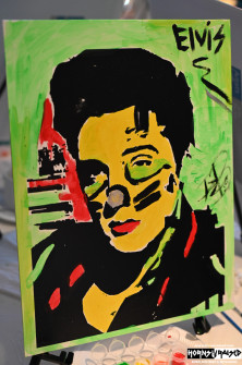 Elvis paint class