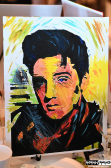 Elvis paint class