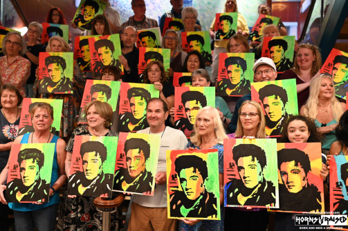 Elvis paint class