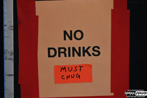 MUST CHUG!
