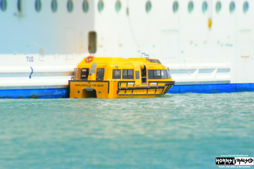 Royal Caribbean lifeboat drill