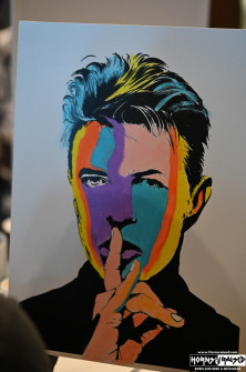 David Bowie paint class