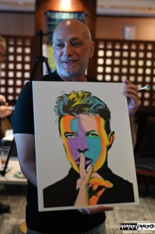 David Bowie paint class