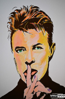 David Bowie paint class