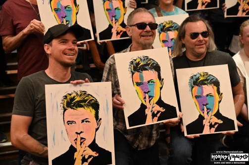 David Bowie paint class