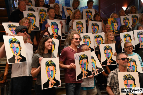 David Bowie paint class