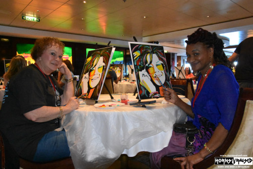 Janis Joplin paint class