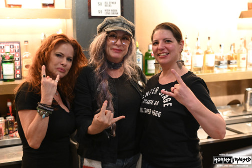 Hard working venue staff