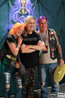 Nicko McBrain after show photo experience