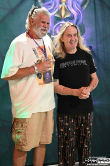 Nicko McBrain after show photo experience